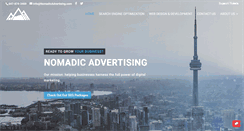 Desktop Screenshot of nomadicadvertising.com